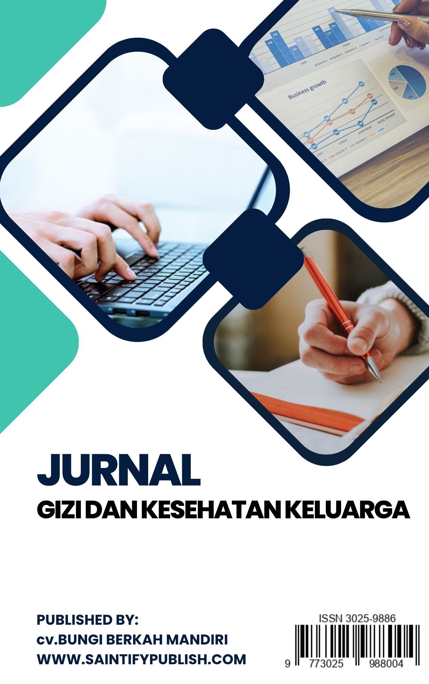 Journal of Gizi dan Kesehatan Keluarga is published by Saintify Publish. The Journal of Family Nutrition and Health publishes scientific works resulting from literature reviews, research and literature reviews from collections of scientific articles. It is hoped that the presence of the Journal of Family Nutrition and Health will ignite the enthusiasm of lecturers, researchers, students and practitioners to disseminate the results of their research and thoughts as well as other scientific experiences. The Journal of Gizi dan Kesehatan Keluarga is published twice a year, namely in January and July.